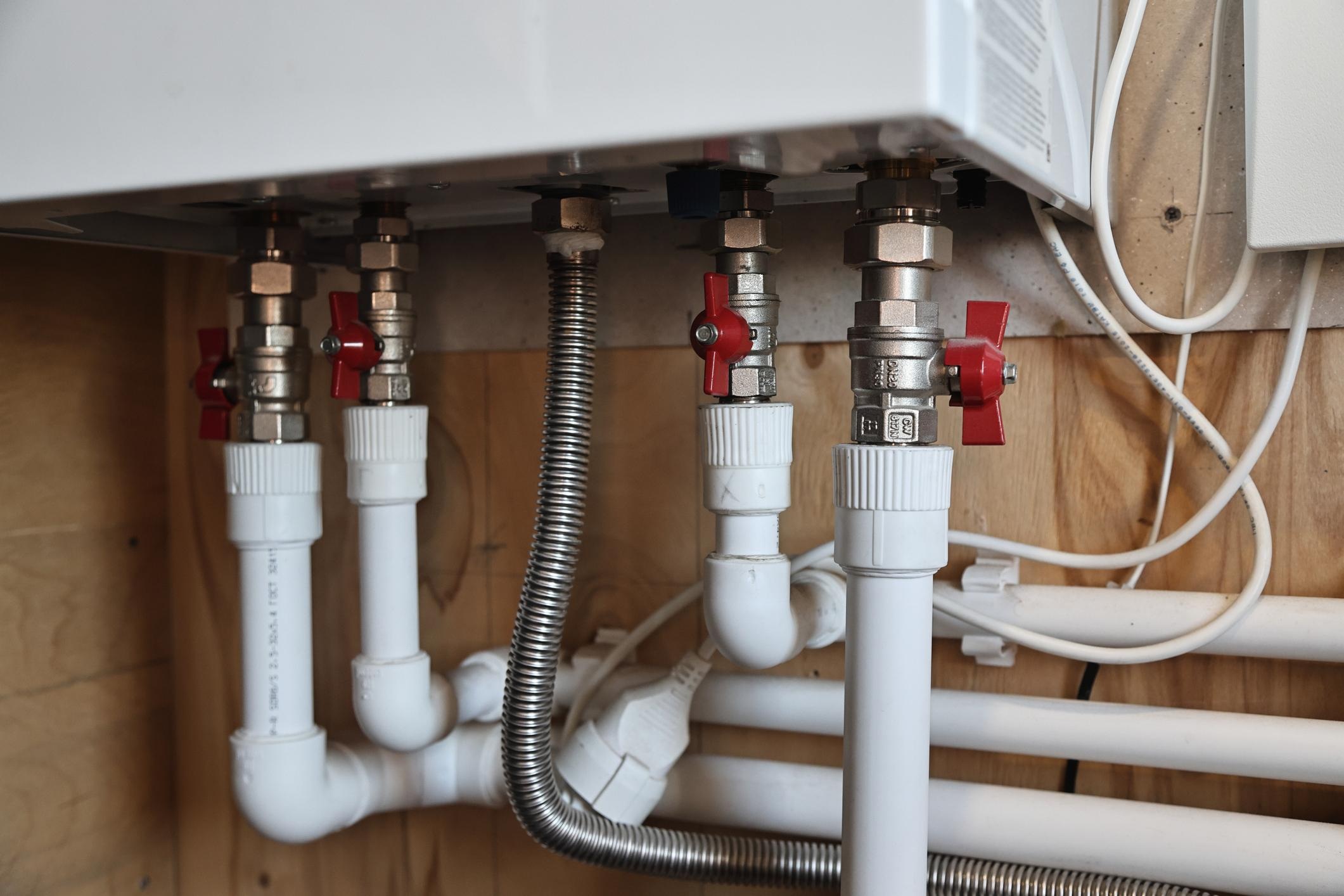 Water Heater Connection