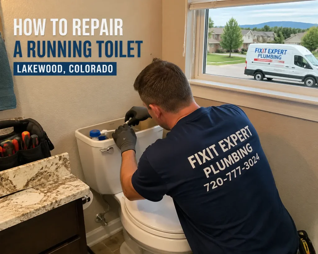 how to repair a running toilet